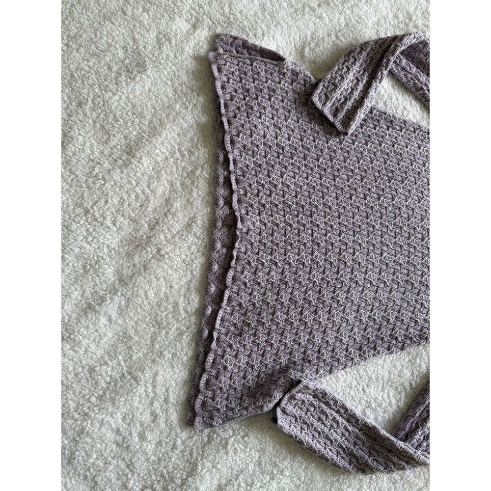 Women’s Off-the-Shoulder Sweater in Dusty Lilac